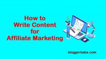 How to Write Content for Affiliate Marketing